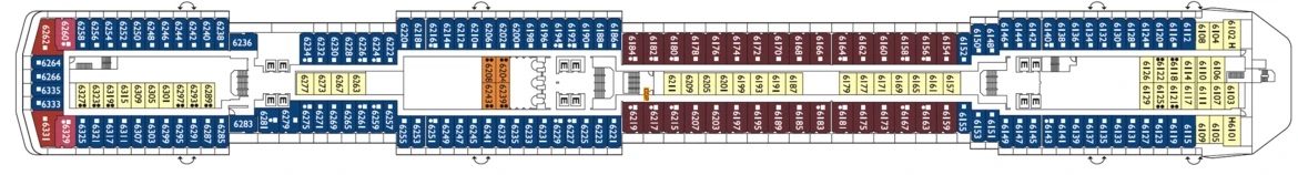 Costa Cruises Costa Mediterranea Deck Plans Narciso