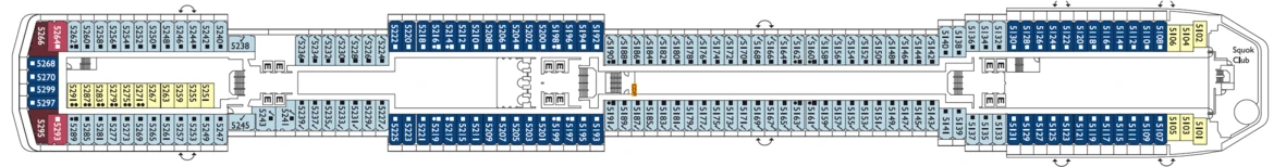 Costa Cruises Costa Mediterranea Deck Plans Orfeo