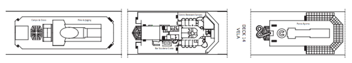 Costa Cruises Costa Serena Deck Plans Pegasus