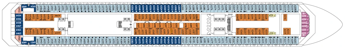 Costa Cruises Costa Magica Deck Plans Caravaggio