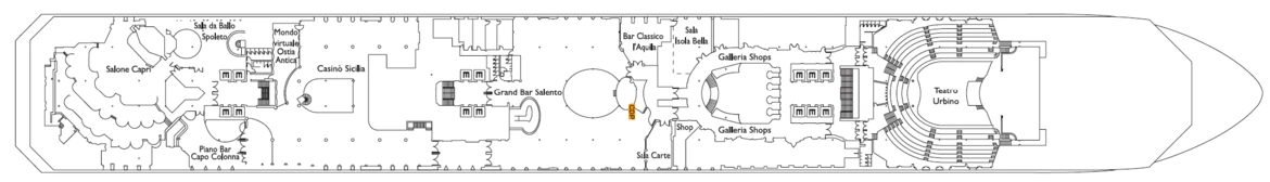 Costa Cruises Costa Magica Deck Plans Leonardo