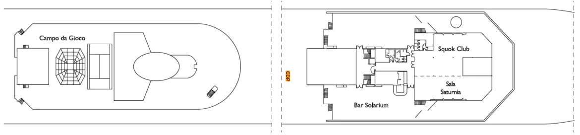 Costa Cruises Costa Magica Deck Plans Mantegna