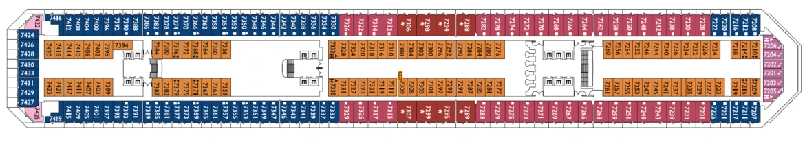 Costa Cruises Costa Magica Deck Plans Perugino