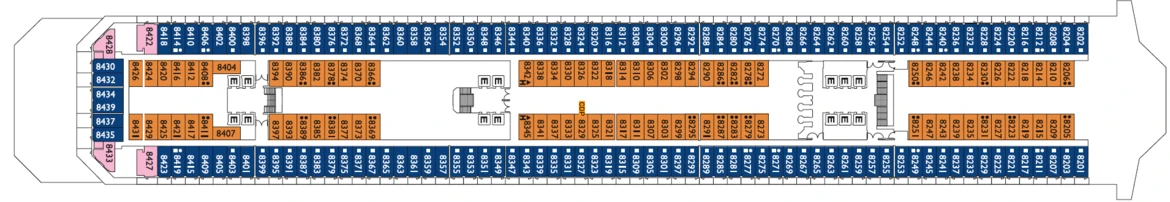 Costa Cruises Costa Magica Deck Plans Veronese