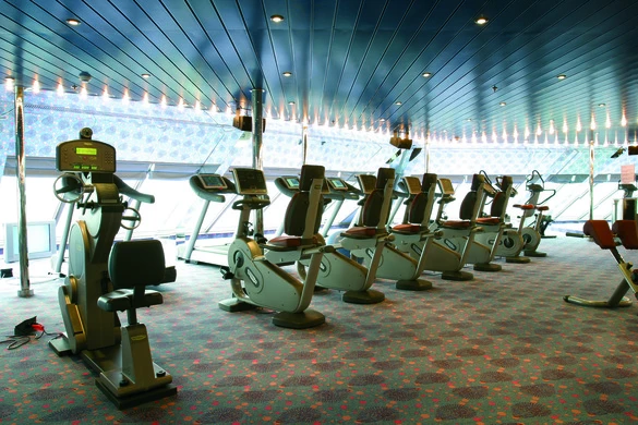 Costa Cruises Costa Magica Interior Club Salute Saturnia Gym