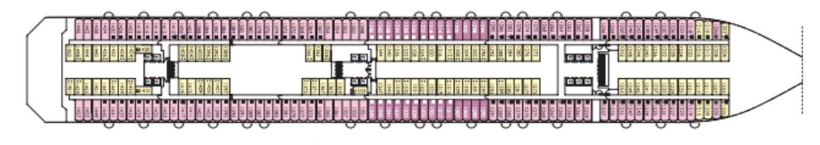 Costa Cruises Costa Serena Deck Plans Andromeda