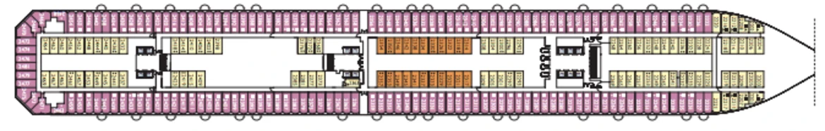 Costa Cruises Costa Serena Deck Plans Cassiopea