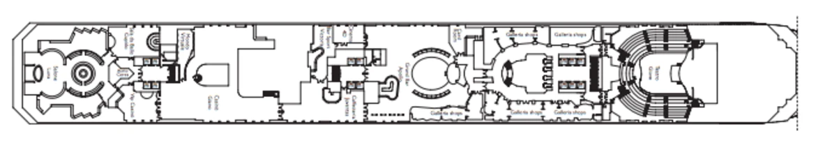 Costa Cruises Costa Serena Deck Plans Gemini