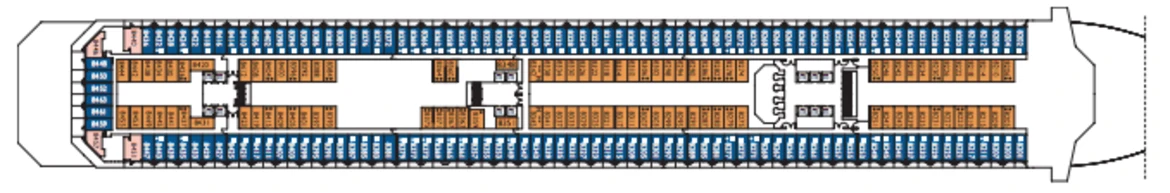 Costa Cruises Costa Serena Deck Plans Perseus