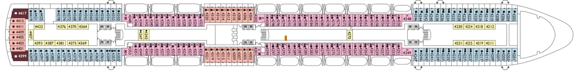 Costa Cruises Costa Deliziosa Deck Plans Camelia