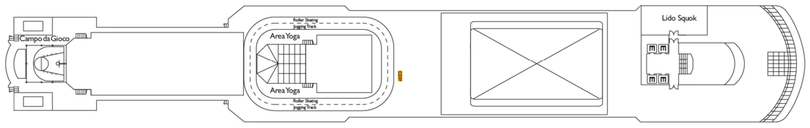 Costa Cruises Costa Deliziosa Deck Plans Fuxia