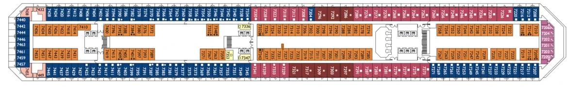 Costa Cruises Costa Favolosa Deck Plans Bobou