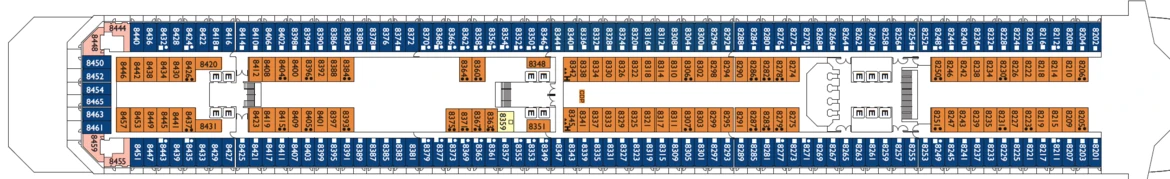 Costa Cruises Costa Favolosa Deck Plans Encelado