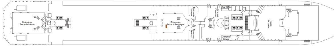 Costa Cruises Costa Favolosa Deck Plans Hermitage