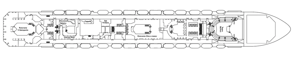 Costa Fascinosa Deck 4