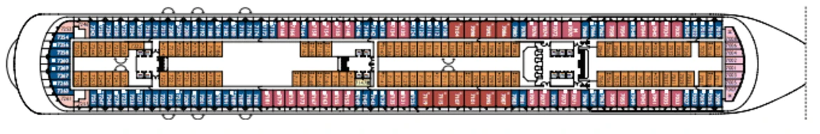 Costa Cruises Costa Diadema Deck Plans Conde