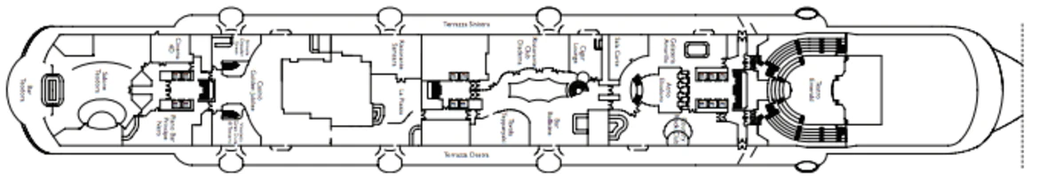 Costa Cruises Costa Diadema Deck Plans Eldorado