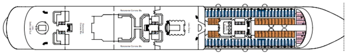 Costa Cruises Costa Diadema Deck Plans Hortensia