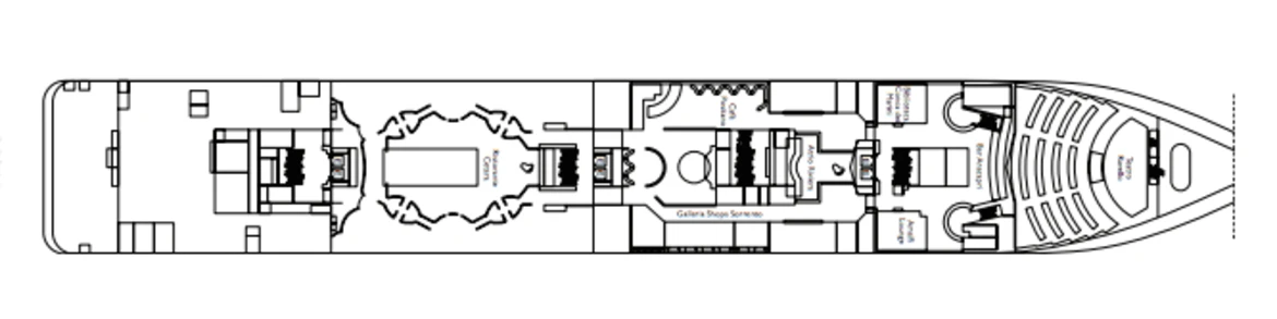 Costa Cruises Costa NeoRiviera Deck Plans Costiera Amalfitana