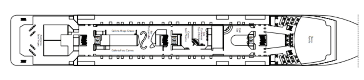 Costa Cruises Costa NeoRiviera Deck Plans Cote D&#39;Azur