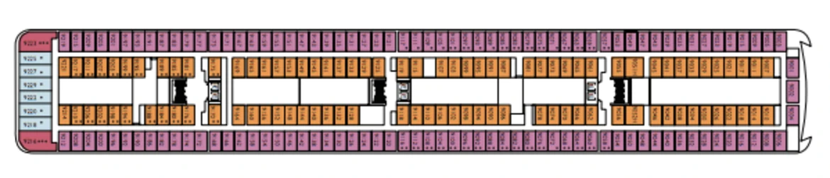 Costa Cruises Costa NeoRiviera Deck Plans Golfo Paradiso