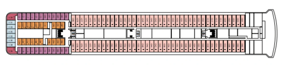 Costa Cruises Costa NeoRiviera Deck Plans Riviera Dei Fiori