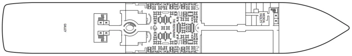 Seabourn Encore Deck Plans Deck 4