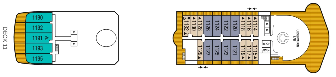 Seabourn Seabourn Ovation Deck Plan 11