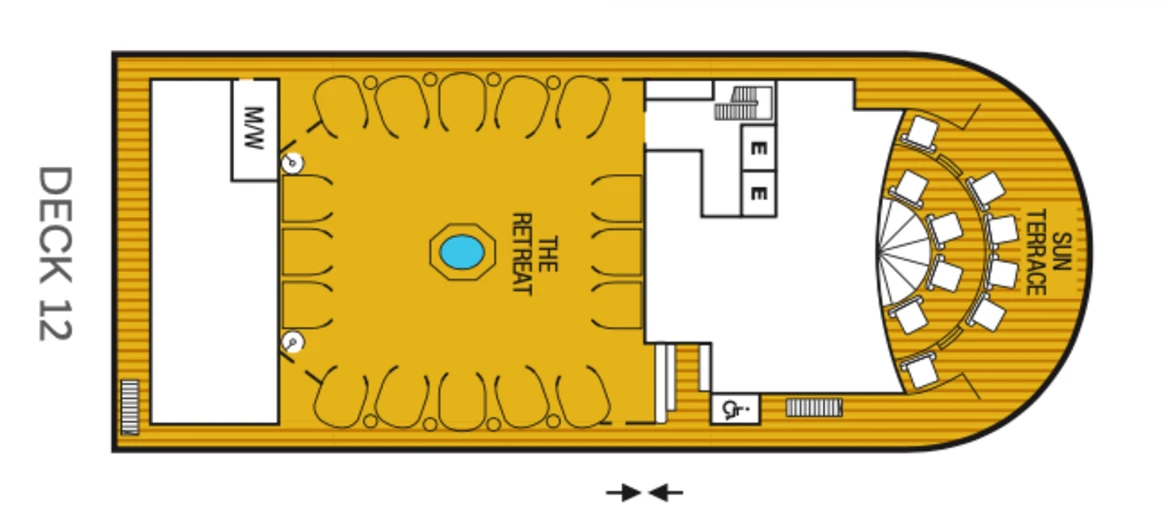 Seabourn Seabourn Ovation Deck Plan 12