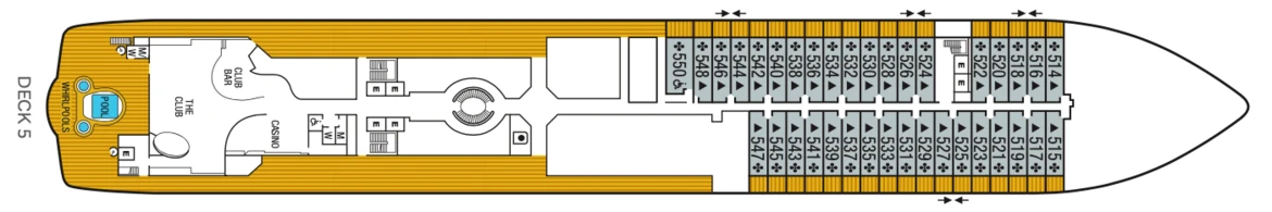 Seabourn Seabourn Ovation Deck Plan 5