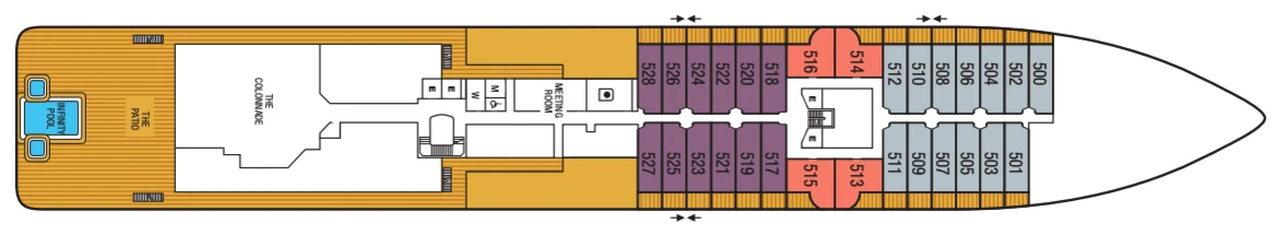 Seabourn Seabourn Venture Deck 5