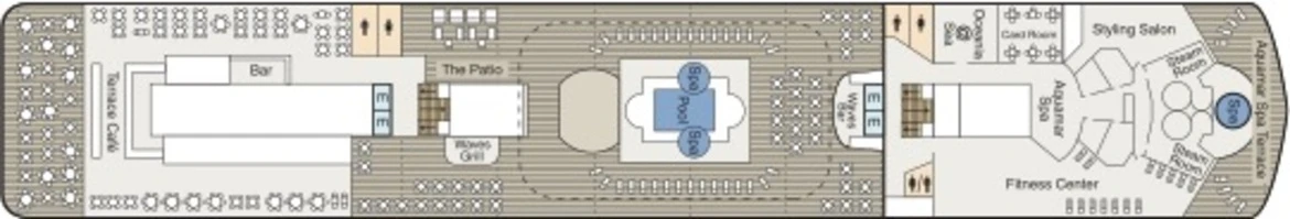 Oceania Cruises Regatta Deck Plan 9