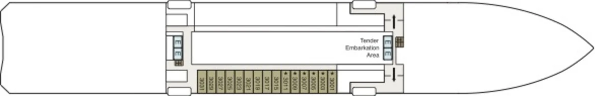 Oceania Cruises Sirena Deck Plan 3