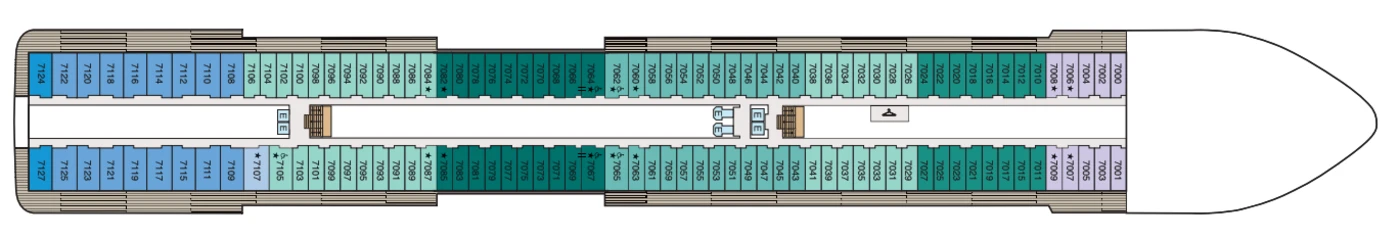 Oceania Cruises Vista Deck 7