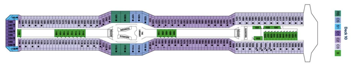 Celebrity Cruises Celebrity Equinox Deck Plan 10