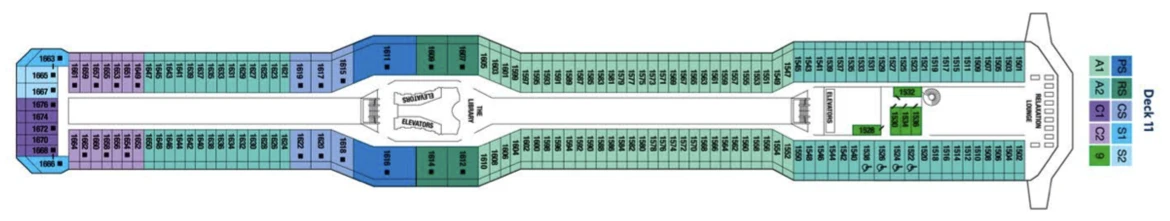 Celebrity Cruises Celebrity Equinox Deck Plan 11