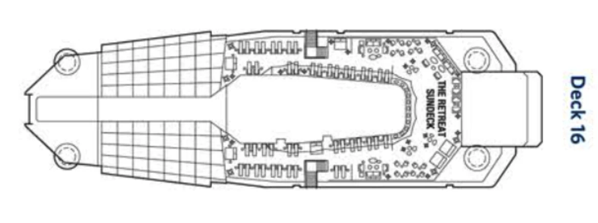 Celebrity Cruises Celebrity Equinox Deck Plan 16