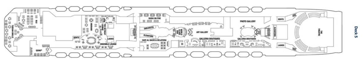 Celebrity Cruises Celebrity Equinox Deck Plan 5