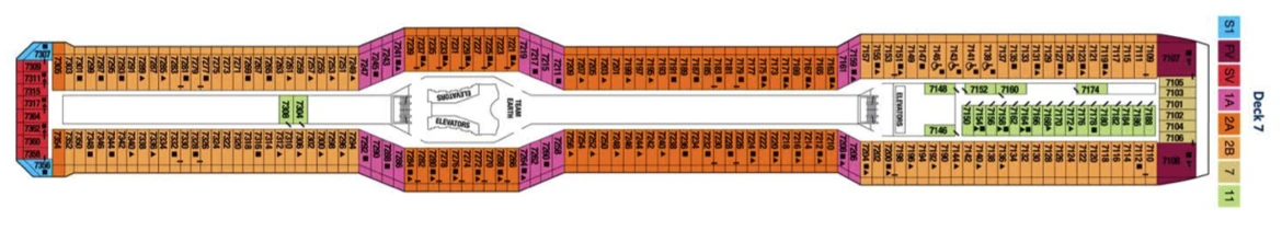 Celebrity Cruises Celebrity Equinox Deck Plan 7