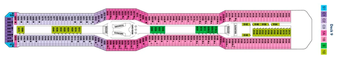 Celebrity Cruises Celebrity Equinox Deck Plan 9