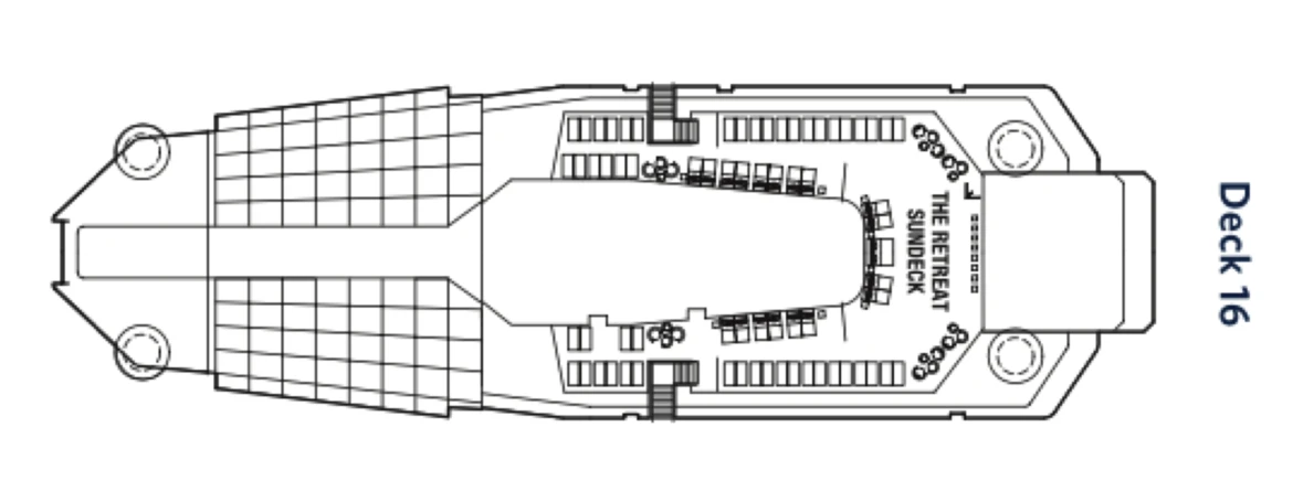 Celebrity Cruises Celebrity Eclipse Deck Plan 16