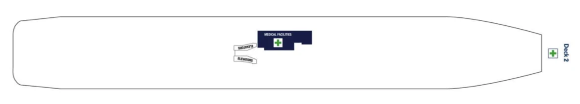 Celebrity Cruises Celebrity Silhouette Deck Plan 2