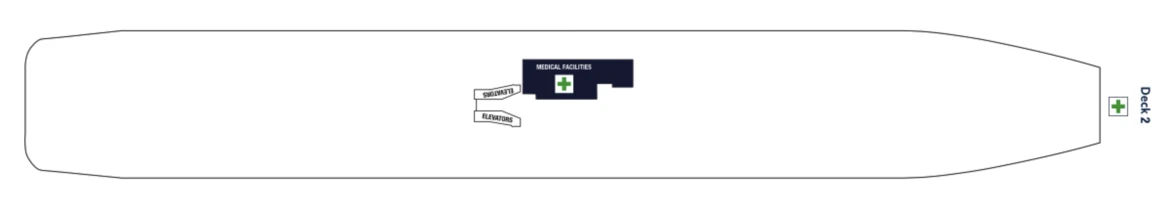 Celebrity Cruises Celebrity Reflection Deck Plan 2