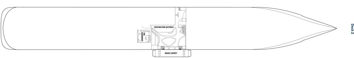 Celebrity Cruises Celebrity Edge Deck Plans Deck 2