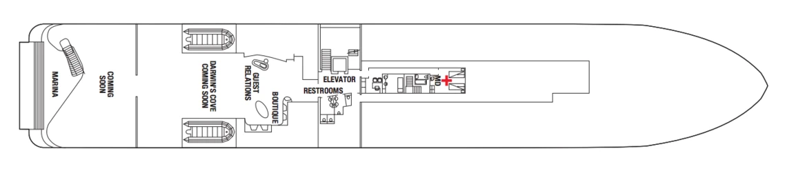 Celebrity Cruises Celebrity Flora Deck Plans Deck 3