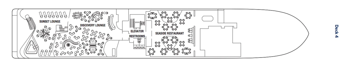 Celebrity Cruises Celebrity Flora Deck Plans Deck 4