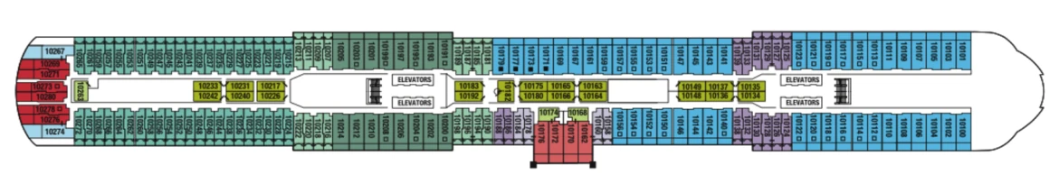 Celebrity Cruises Celebrity Apex Deck Plan 10