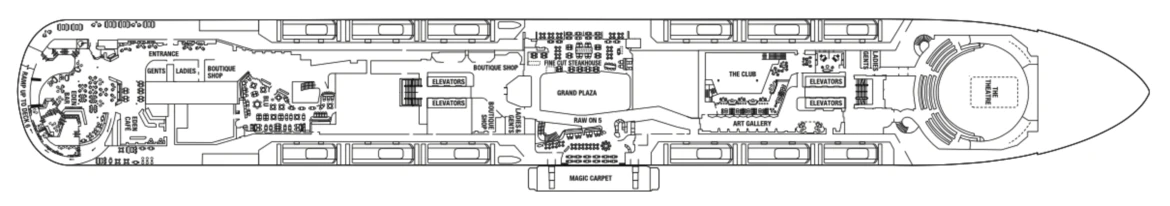 Celebrity Cruises Celebrity Apex Deck Plan 5