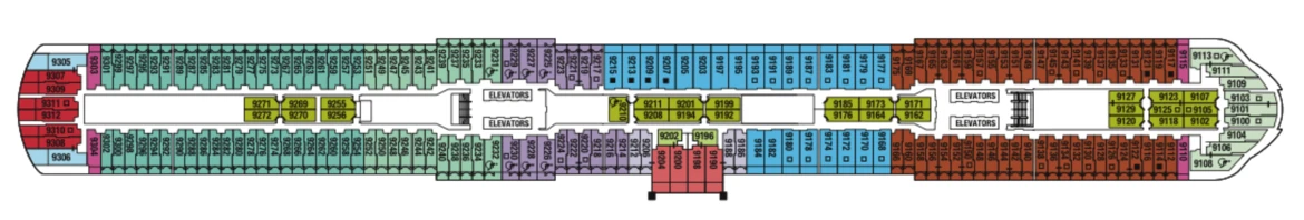 Celebrity Cruises Celebrity Apex Deck Plan 9