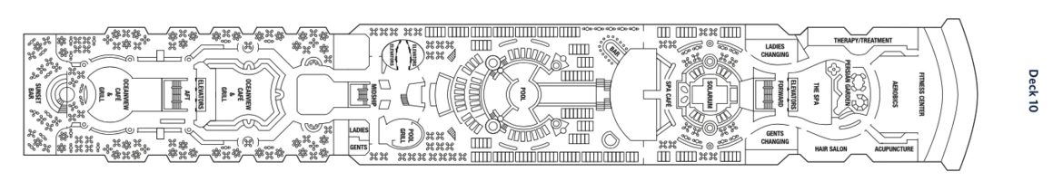 Celebrity Cruises Celebrity Constellation Deck Plan 10